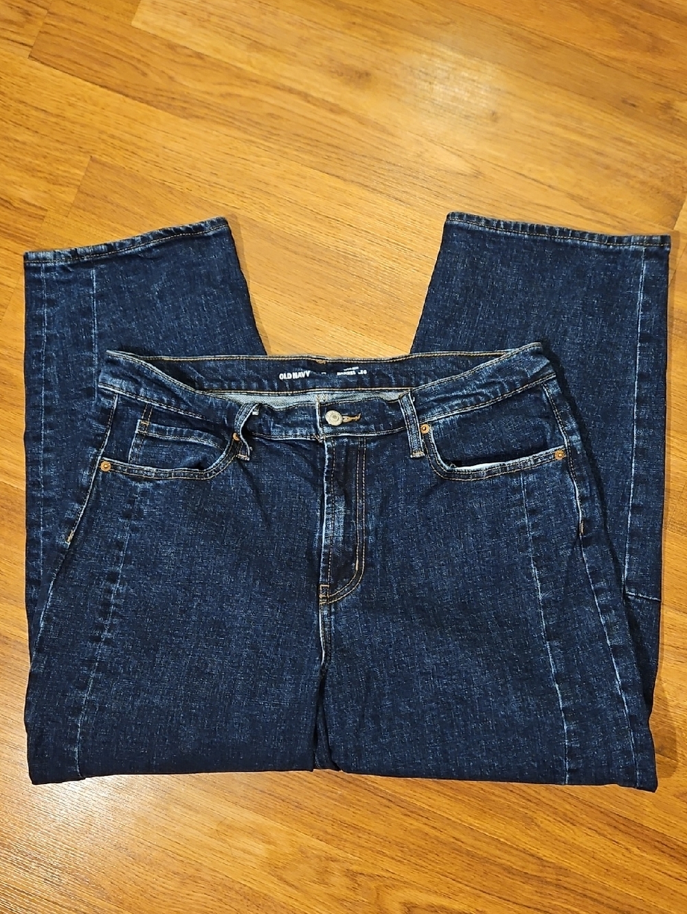 Old Navy High Rise Barrel Leg Jeans Size 14